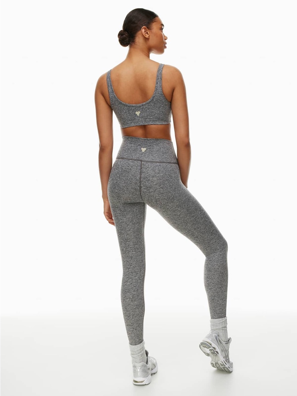 Aritzia Golden Life Atmosphere Hi-Rise Legging Space Dye Black
